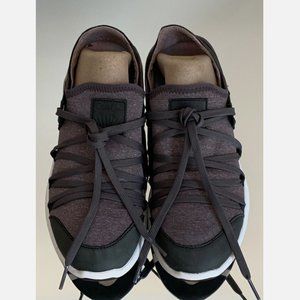 OluKai Women's Mikilua Li Athletic Shoes - Black Pavement/Lava Rock - Size 7.5